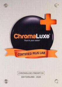 Chromaluxe-Zertifizierung-certified plus lab-schweiz-switzerland-fineart-03 Chromaluxe-Zertifizierung-Schweiz-PLUS LAB