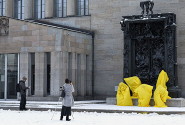 Brigitt Bürgi: Angstkörper in Gelb