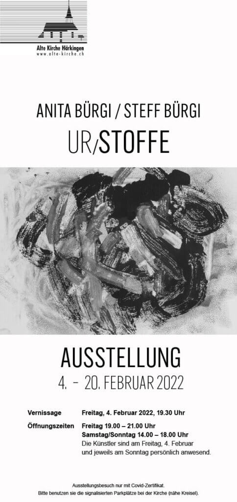 Anita Bürgi / Steff Bürgi: Ur/Stoffe Anita Bürgi / Steff Bürgi: Ur/Stoffe