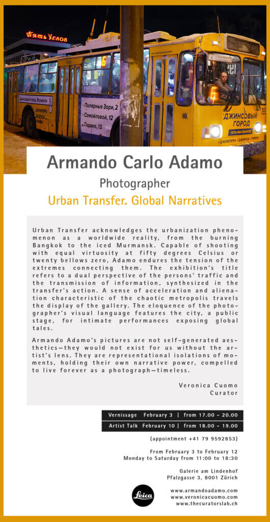 Armando Carlo Adamo: Urban Transfer Armando Carlo Adamo: Urban Transfer