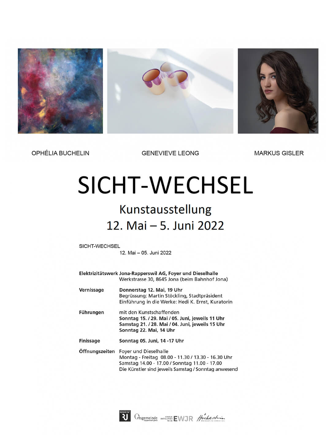 Ophélia Buchelin / Genevieve Leong / Markus Gisler: Sicht-Wechsel