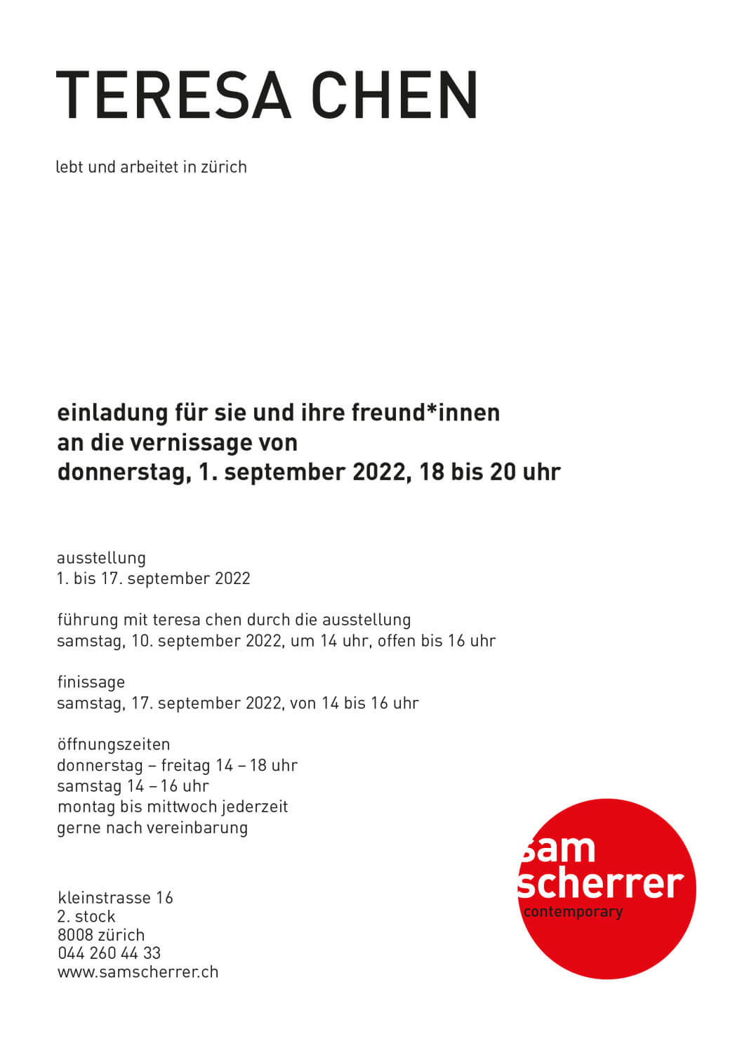 Teresa Chen: Nature Morte