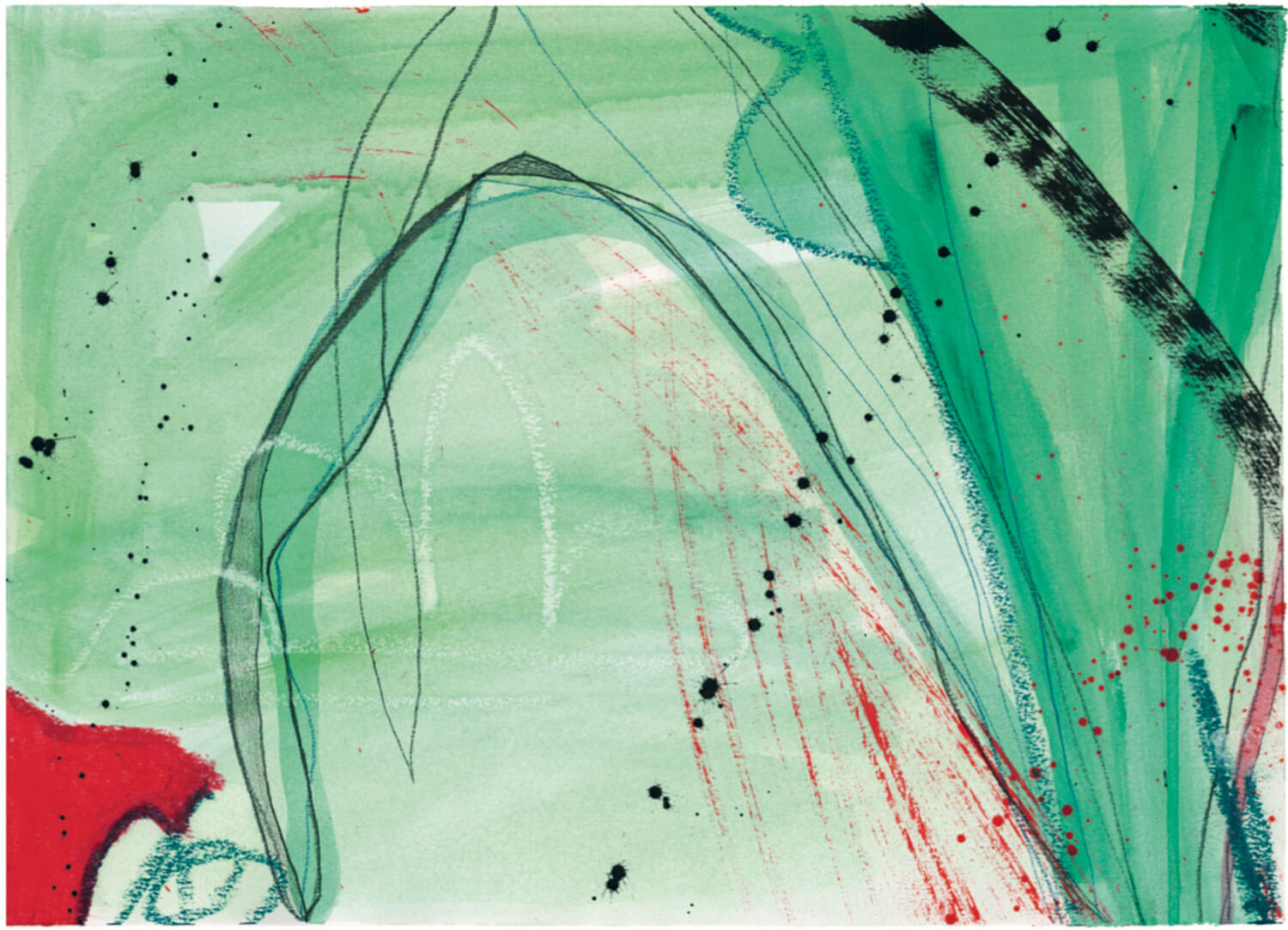 Alejandra Jean-Mairet an der Kunstausstellung “Kunst ohne Hindernisse”