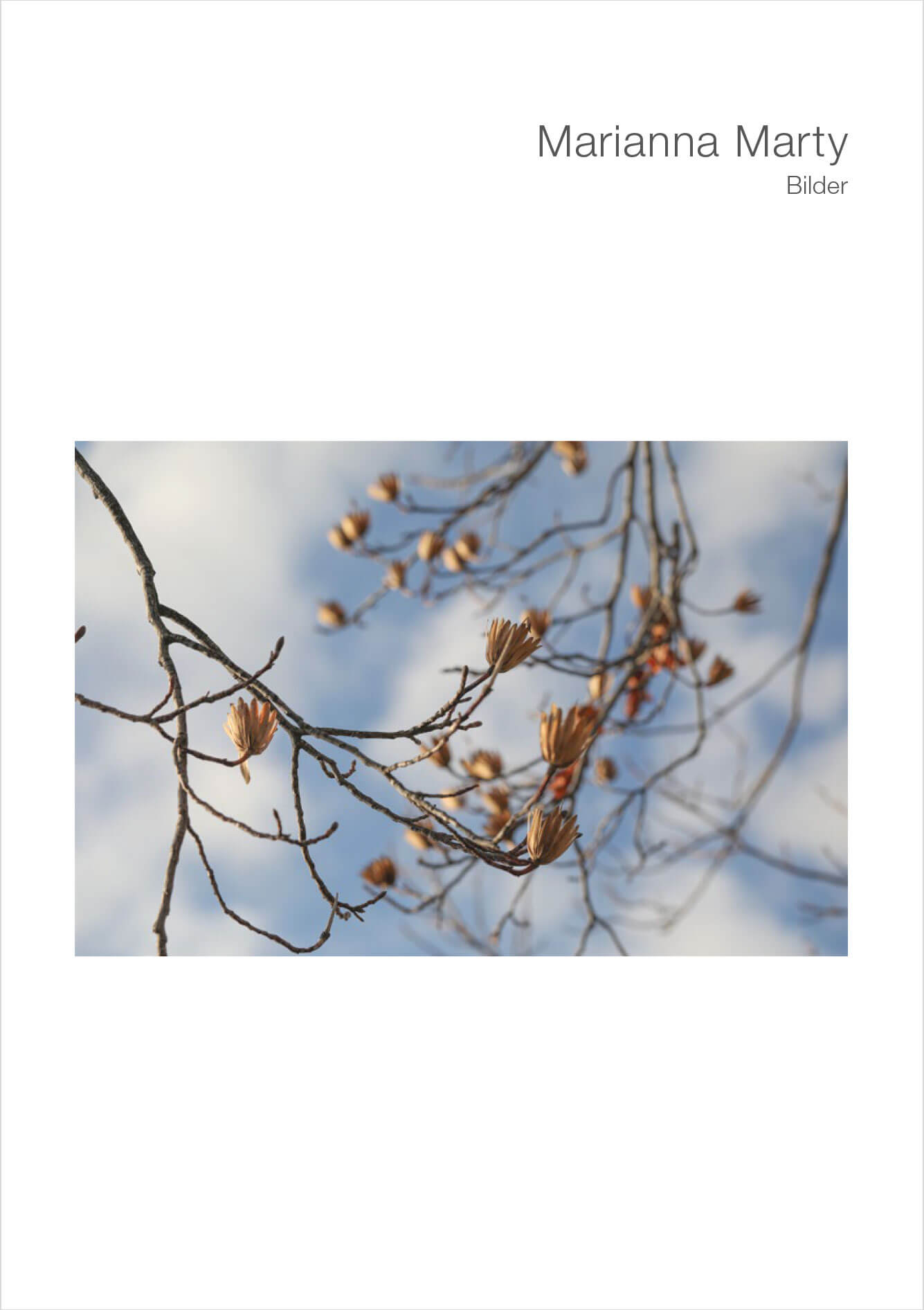 Beatrice Charen (Skulpturen) / Marianna Marty (Bilder) Beatrice Charen (Skulpturen) / Marianna Marty (Bilder)