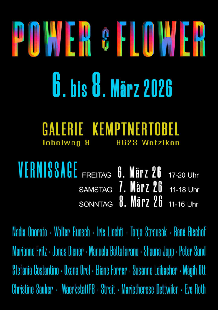 Power and Flower Ausstellung - Verein Salz in der Suppe