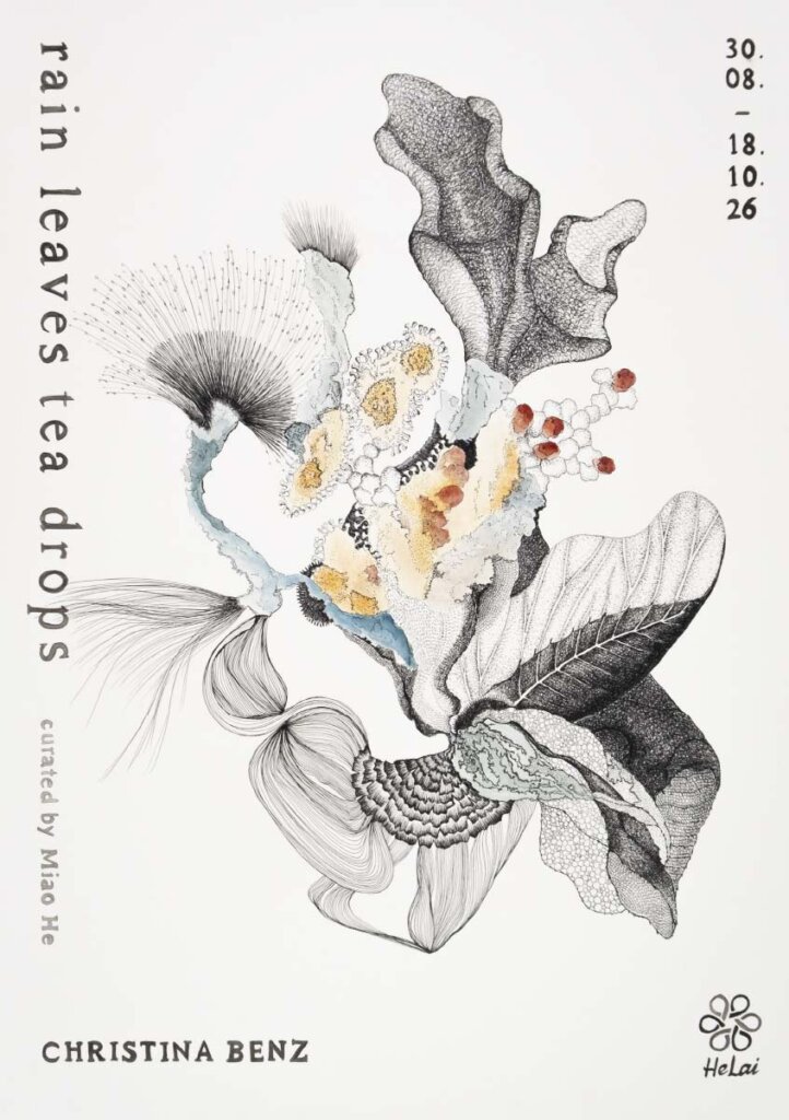 rain leaves tea drops - Christina Benz
