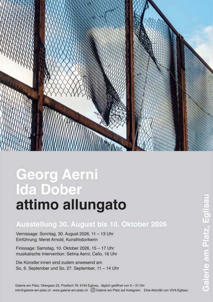 Ausstellung: Georg Aerni Ida Dober attimo allungato