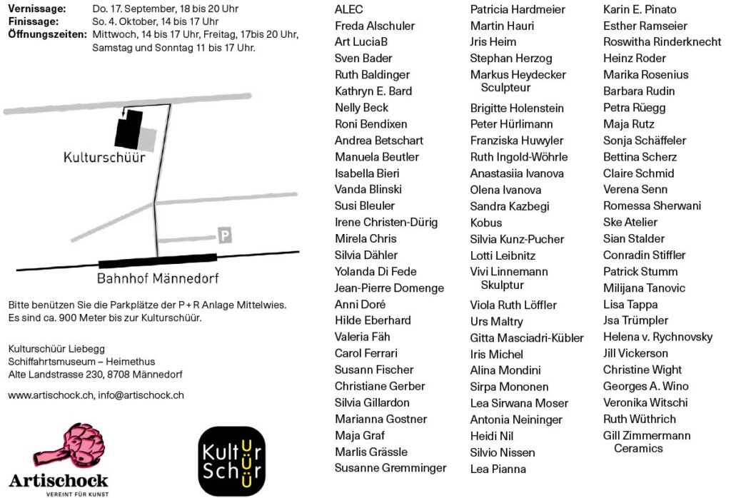 ARTISCHOK KULTURSCHÜÜR Ausstellung